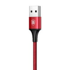 BASEUS kabel BASEUS 3v1, USB Rapid, rdeč