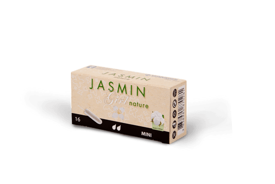Jasmin Nature bombažni higienski tamponi Mini, 16kos