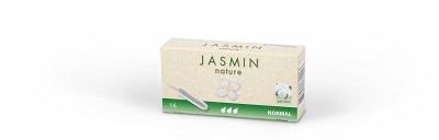Jasmin Nature bombažni higienski tamponi Normal, 16kos