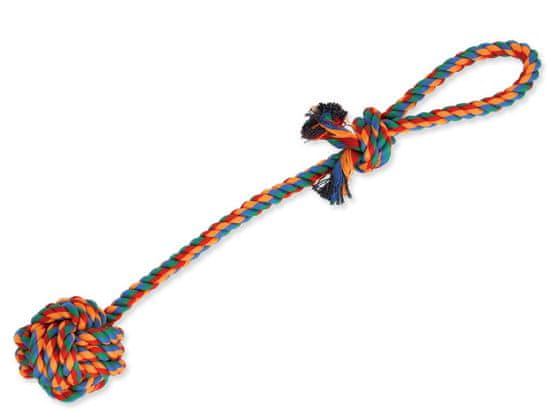 Dog Fantasy igralna vrv za pse, barvasta, 45 cm