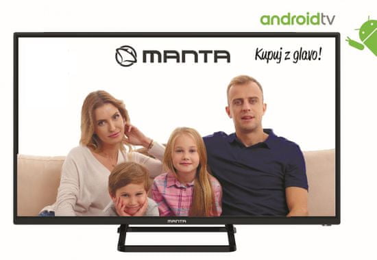 Manta LED televizor 40LFA29E, Android, Smart, WiFi