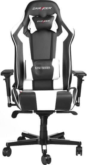 DXRacer King KS06/NW, černá/bílá (KS06/NW)