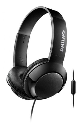 Philips SHL3075BK slušalke Bass+, črne - Odprta embalaža