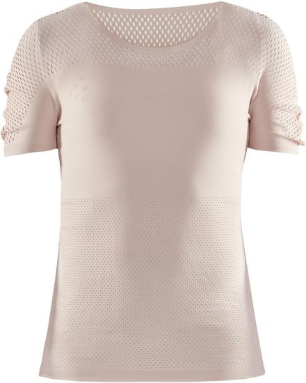 Craft Untmd Warpknit ženska fitnes majica s kratkim rokavom, S/M, roza - Odprta embalaža