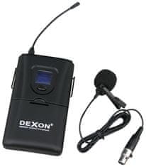 DEXON  Samo oddajnik za oblačila z mikrofonom za rever MBD 932T