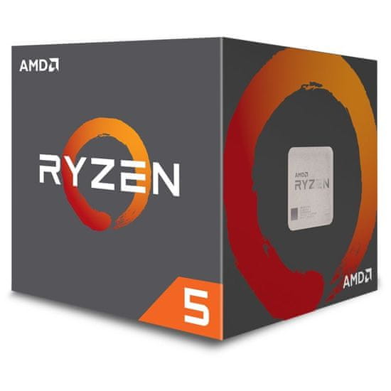 AMD procesor Ryzen 5 2600X s hladilnikom Wraith Spire (YD260XBCAFBOX)