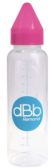 DBB Remond otroška steklenica, z silikonskim cucljem, PP, 360 ml, 4+ m