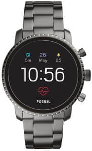 Pametna ura smartwatch Fossil FTW4012 iOS Android nerjaveče jeklo odporna na vodo fitnes funkcije Bluetooth NFC Google Pay glasovno upravljanje