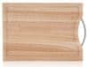 Brillante lesena deska za rezanje, 34 × 24 cm