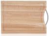 Brillante lesena deska za rezanje, 38 × 28 cm
