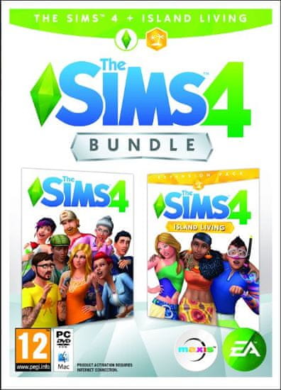 EA Games The Sims 4 igra + The Sims 4: Island Living razširitev igre (PC)