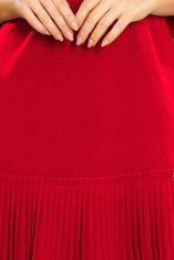 Numoco Ženska mini obleka Lucy rdeča XL