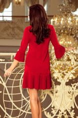 Numoco Ženska mini obleka Lucy rdeča XXL