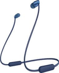 Sony WI-C310 brezžične Bluetooth slušalke, modra
