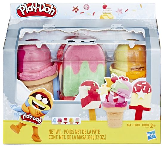 Play-Doh modelčki sladoleda v hladilniku