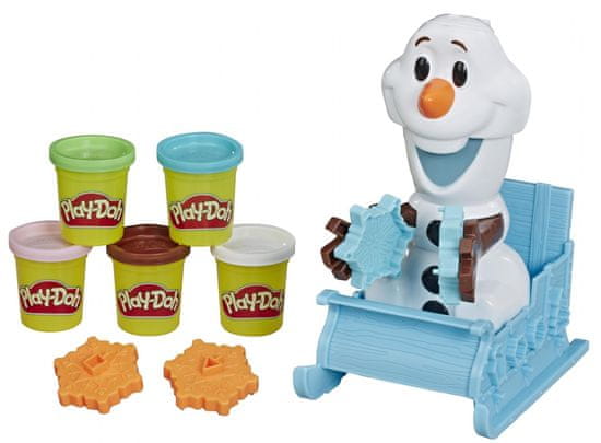 Play-Doh Olaf in snežne kreacije