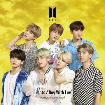 shumee BTS Lights Boy With Luv CDBOOK različica C