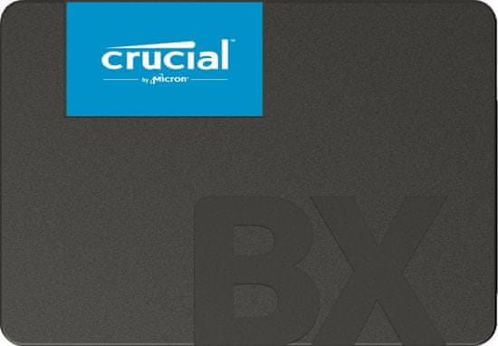 Crucial SSD disk BX500, 480 GB, 2.5 SATA3, 3D TLC, 7 mm