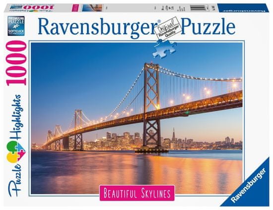 Ravensburger Puzzle 140831 San Francisco, 1000 delov