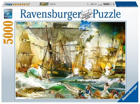 Ravensburger sestavljanka 139699 Velika čolnarska bitka, 5000 kosov