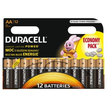 Duracell baterije AA, 12kos (MN1500 :: LR6)
