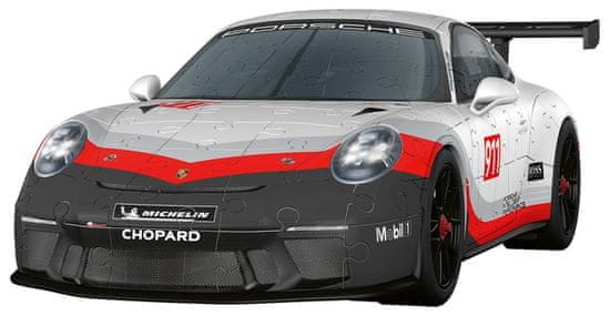 Ravensburger 3D sestavljanka 111473 Porsche GT3 Cup, 108 kosov