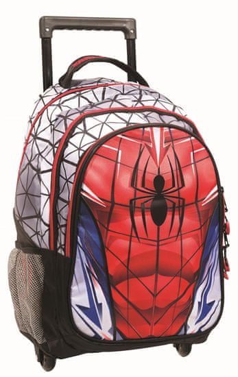 GIM šolski nahrbtnik na kolesih Spider-Man