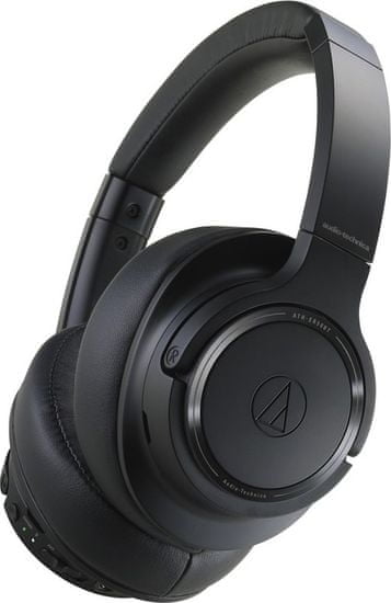 Audio-Technica ATH-SR50BT naglavne slušalke, brezžične, črne - Odprta embalaža