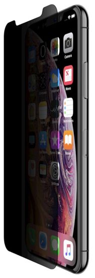 Belkin InvisiGlass kaljeno zaščitno steklo za iPhone XS/X F8W924zz, temno