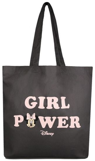 Disney Girl Power ženska platnena vreča, črna