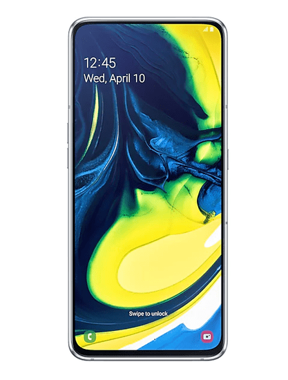 Samsung GSM telefon Galaxy A80, srebrn - Odprta embalaža