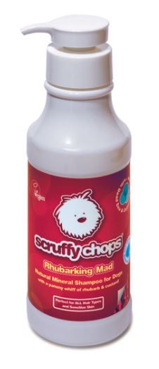 Scruffychops Rhubarking Mad, šampon za pse, 400 ml