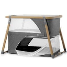 Kinderkraft 4v1 Sofi potovalna posteljica, siva