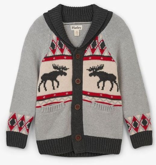 Hatley fantovski pulover z vzorcem
