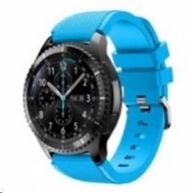 eses silikonski pašček za Samsung Galaxy Watch 46mm / Samsung Gear S3 1530000388, nebeško modra