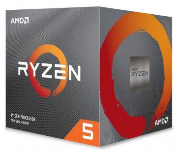 AMD Ryzen 5 3600X, Wraith Spire hladilnik, 95 W procesor