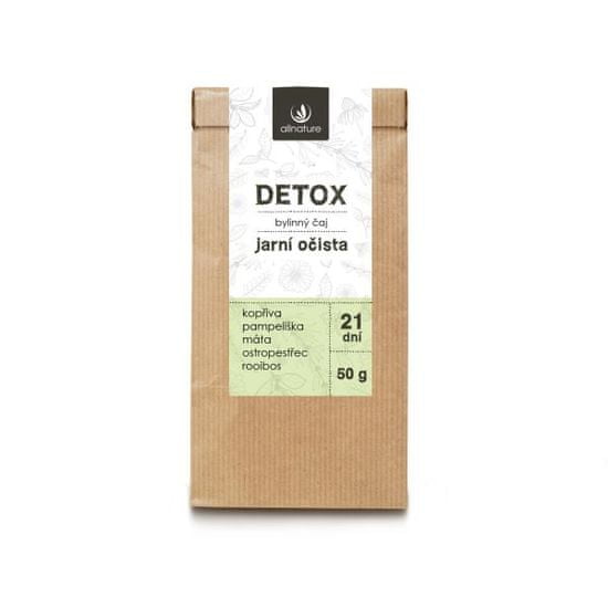Allnature Detox zeliščni čaj, 50 g