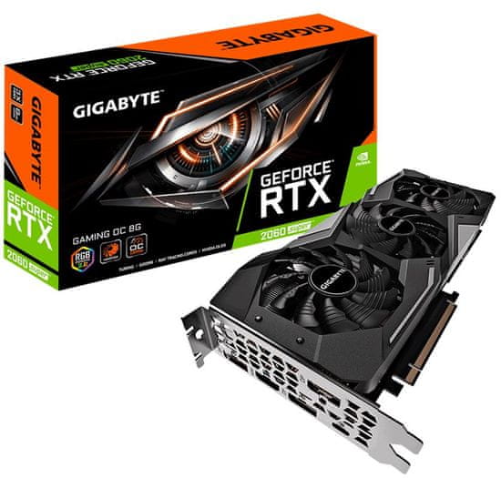 Gigabyte GAMING OC GeForce RTX 2060 SUPER, 8 GB GDDR6 grafična kartica