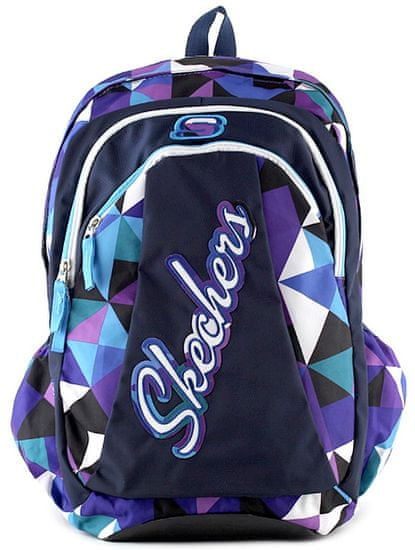Target Skechers šolska torba, modro-vijolična