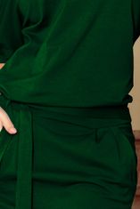 Numoco Ženska mini obleka Cassie zelena S