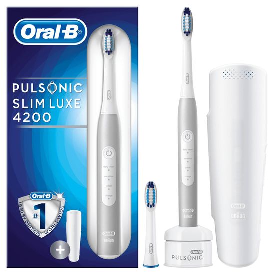 Oral-B Pulsonic SLIM LUXE 4200 Platinum Travel Edition