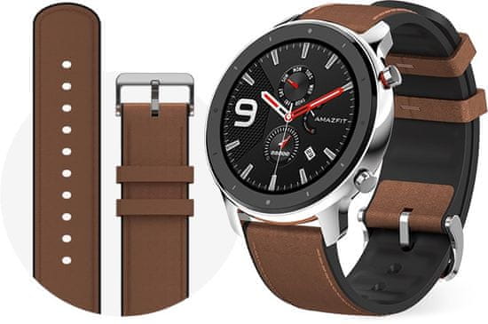 Amazfit GTR 47 mm pametna ura jeklena mimovrste