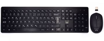 Ewent Wireless Multimedia Combo, tipkovnica in miška - odprta embalaža
