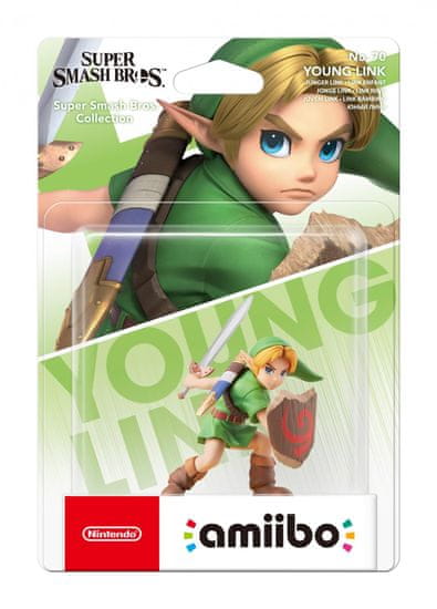 Nintendo Amiibo Young Link igralna figura (Super Smash)