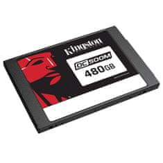 Kingston DC500M 480 GB SSD disk, SATA3, 6,35 cm (2,5"), 3D TLC