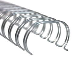 DSB Špirala žica DSB, 7,9 mm (3:1), srebrna, 100 kosov