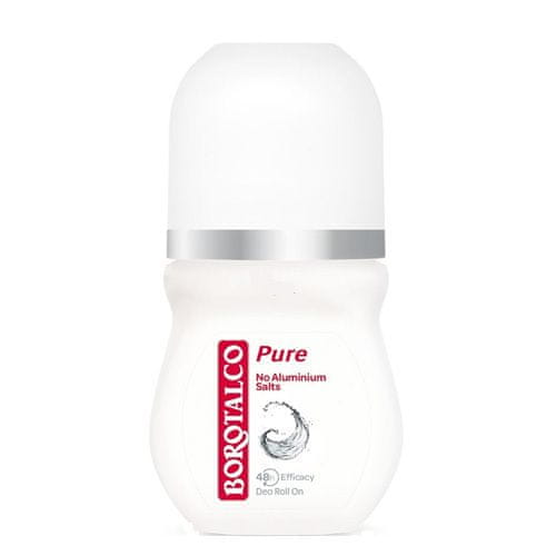 Borotalco 48H Pure deodorant, roll-on, 50 ml