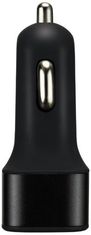 Canyon trojni USB avto polnilec, 3.1A, črn (CNE-CCA06B)