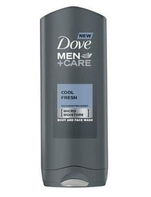 Dove Men Shower Gel + Care cool Fresh (Body And Face Wash) moški gel za tuširanje, 400 ml
