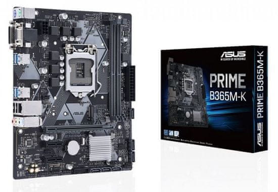 ASUS PRIME B365M-K, DDR4, USB 3.1 Gen1, LGA1151, mATX osnovna plošča